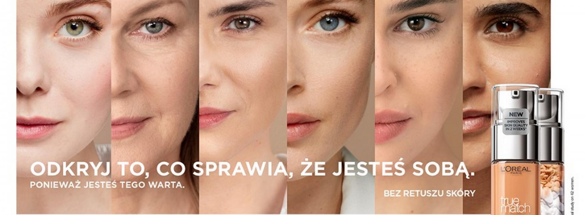 LOréal Paris z pierwszą kampanią bez retuszu zdjęć